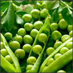Organic peas