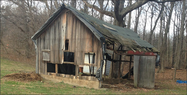 Reclaimed wood - wood barn